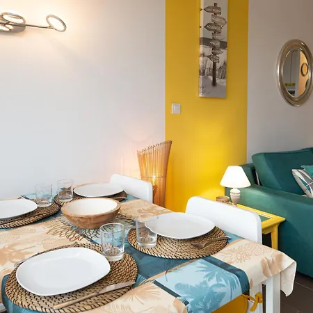 Apartment La Dune D'or - Vue Mer, Face A La Avec Terrasse Soorts-Hossegor
